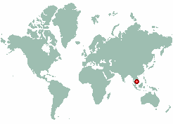 Rach Gia in world map
